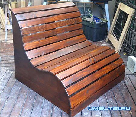 Скамейка своими руками