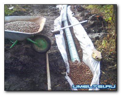 Дренажная система на участке своими руками