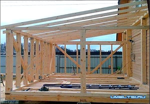 Веранда на даче своими руками