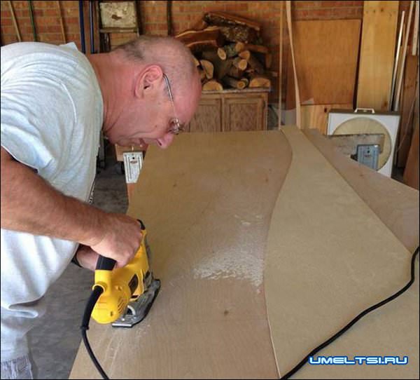 Книжный шкаф своими руками