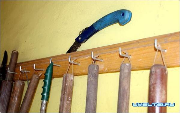 хранить садовый инвентарь