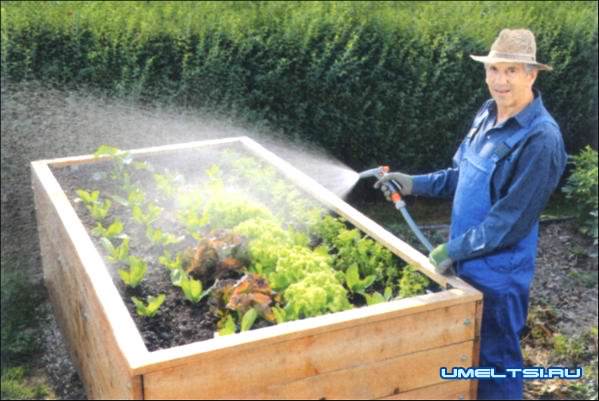 Как сделать высокие грядки