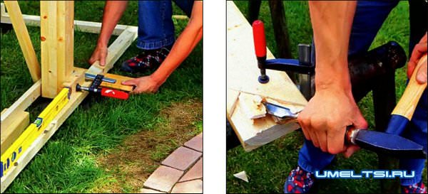 беседка своими руками для дачи