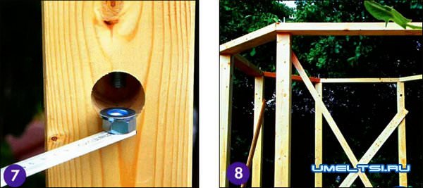 беседка своими руками для дачи