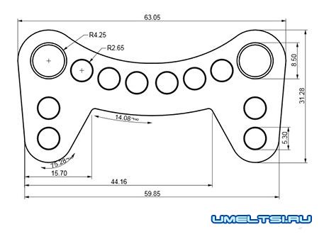 Прочный стул из картона