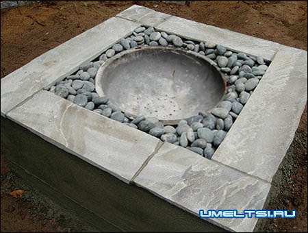 Очаг на даче своими руками Очаг на даче своими руками