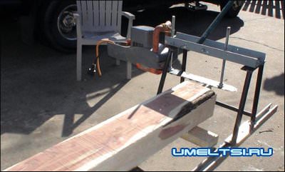 пилорами из бензопилы