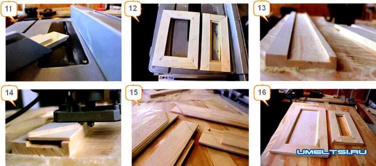 Деревянные фасады для кухни