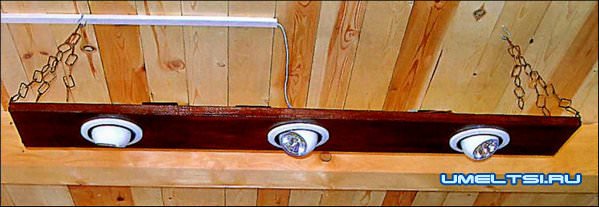 Самодельный потолочный светильник мастер-класс