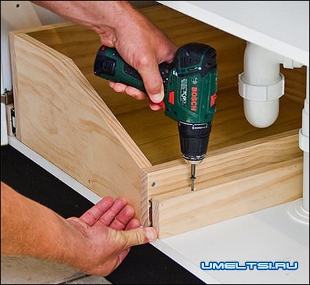 Практичные выдвижные ящики Практичные выдвижные ящики