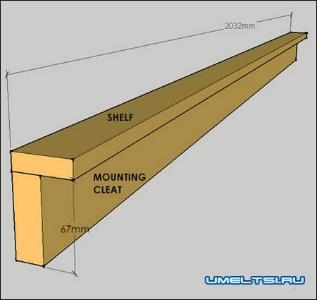 Откидной стол в гараж Откидной стол в гараж