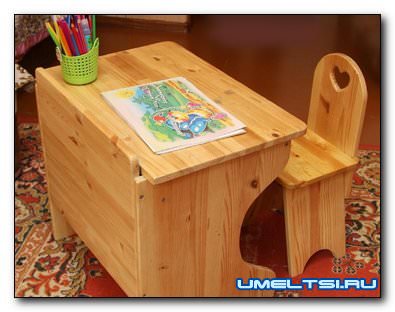 Детская парта своими руками