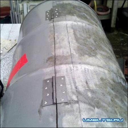 Мангал из бочки