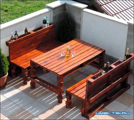 мебель из поддонов своими руками