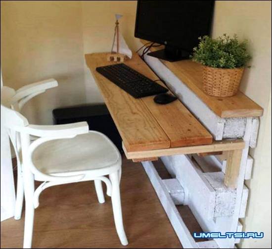 стол из поддонов своими руками