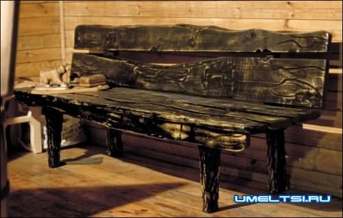 Браширование древесины