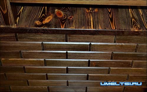 Браширование древесины