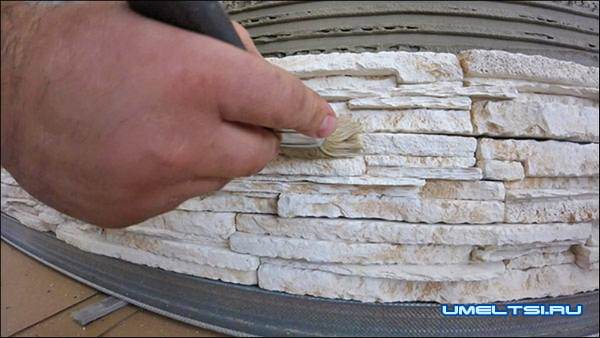 Укладка декоративного-фото