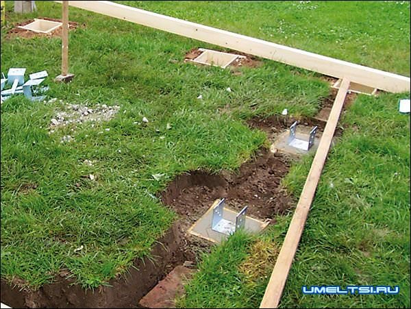 беседка своими руками пошагово