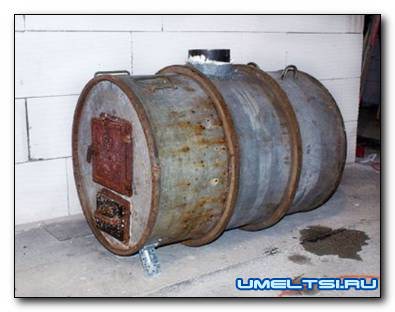 Печь из бочки Печь из бочки