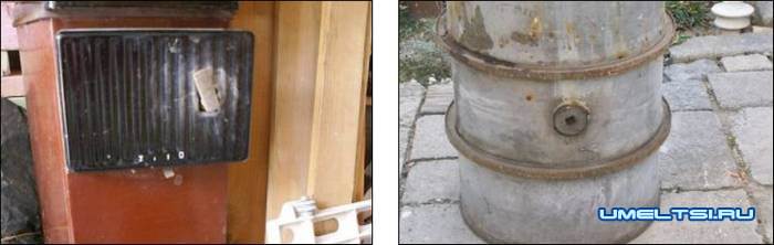 Печь из бочки Печь из бочки