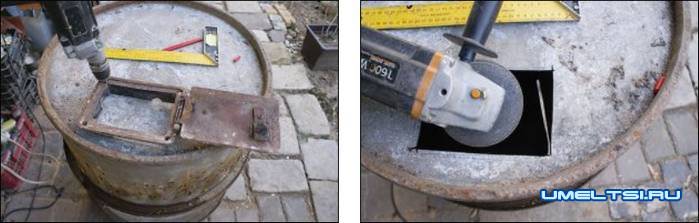 Печь из бочки Печь из бочки