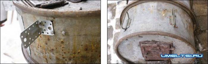 Печь из бочки Печь из бочки