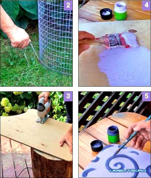 пуфик-габион