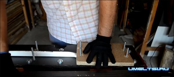 лук из ПВХ трубы-ход работ