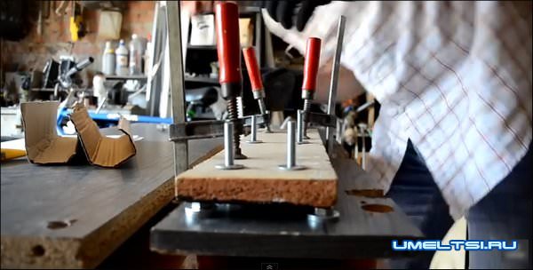 лук из ПВХ трубы-ход работ