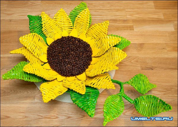 Плетение цветов