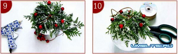 ёлочные игрушки своими руками