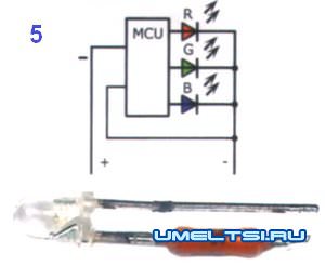 Светодиодная гирлянда своими руками