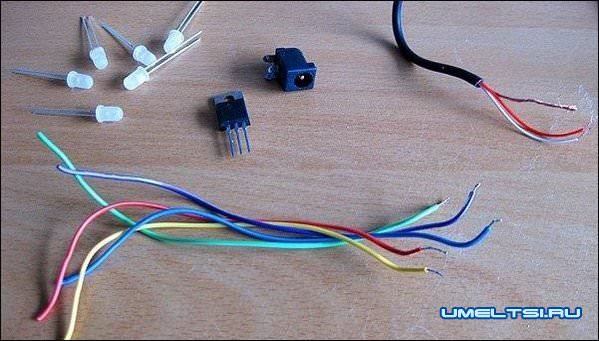 Светодиодная гирлянда своими руками