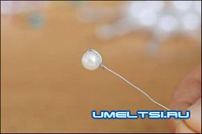 Снежинки из бисера и бусин