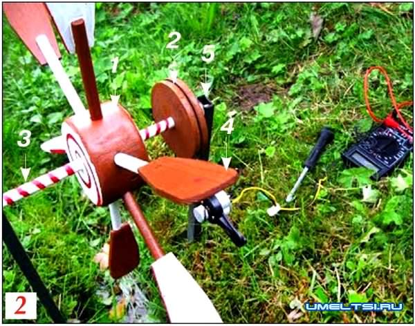 зарядное устройство для мобильного-ветряк