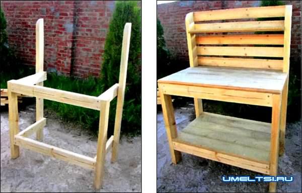 Столик садовника чертеж