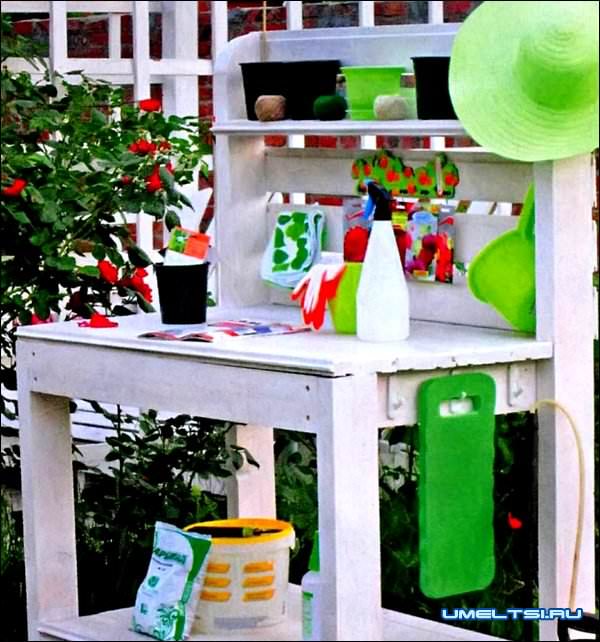 Столик садовника чертеж