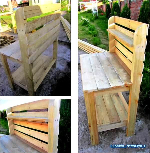 Столик садовника чертеж