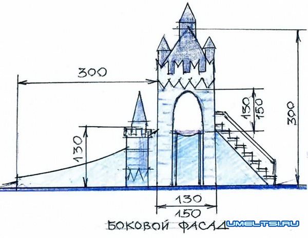 Как построить ледяную горку
