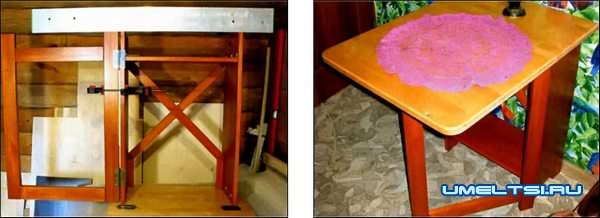 кухонный стол своими руками