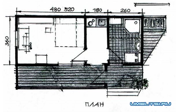 дом из контейнеров