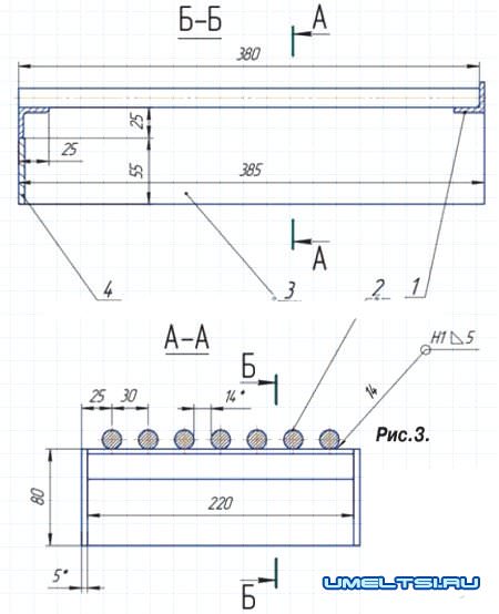 чертеж печки чертеж печки