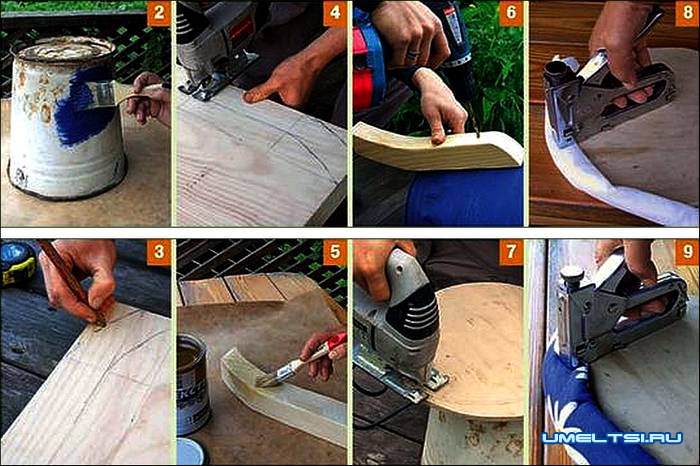 Садовый пуф