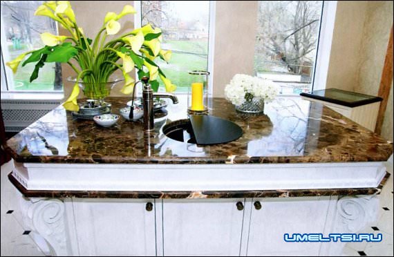 Столешница из природного камня Столешница из природного камня