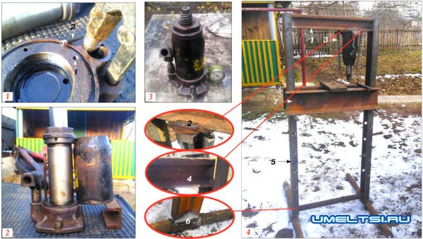 Пресс для гаража