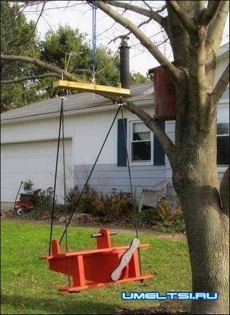 самодельные качели самодельные качели