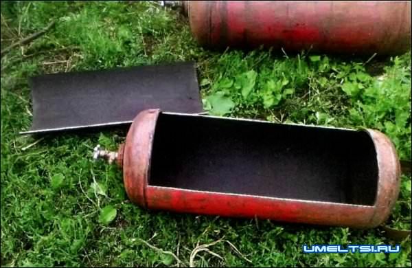 Мангал на скорую руку ход работ