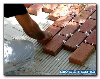 Технология укладки тротуарной плитки Технология укладки тротуарной плитки