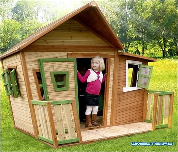 Детский домик фото